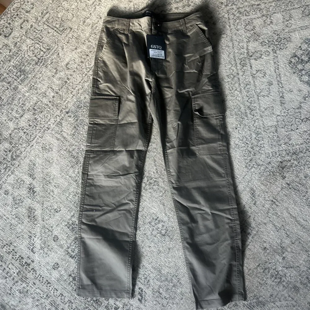 NWT GSTQ Lightweight Cargo Pants Canteen Men's Pants 31